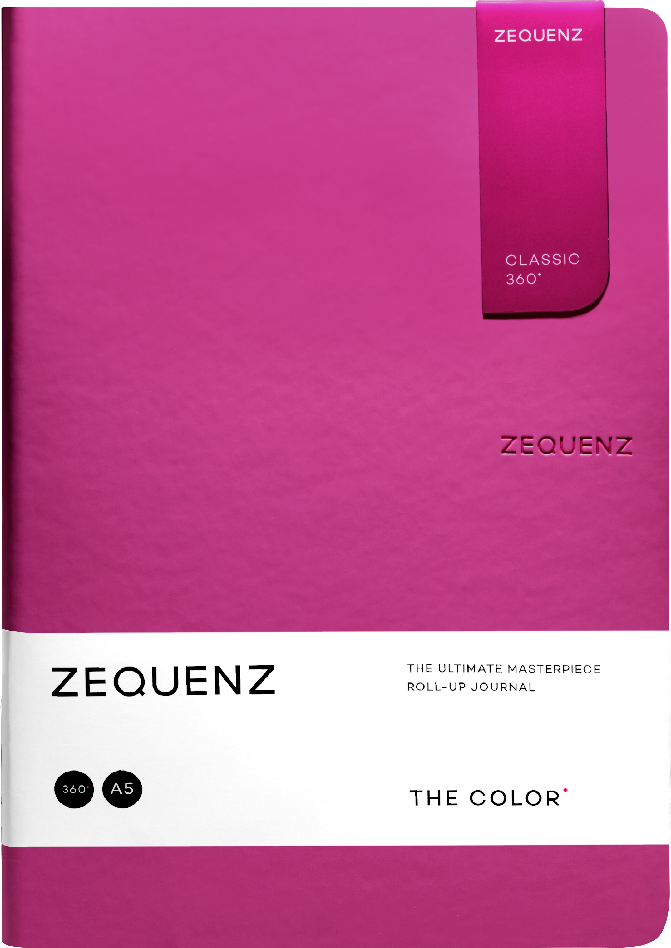 Zequenz The Color Notizbuch A5 Magenta | Kariert