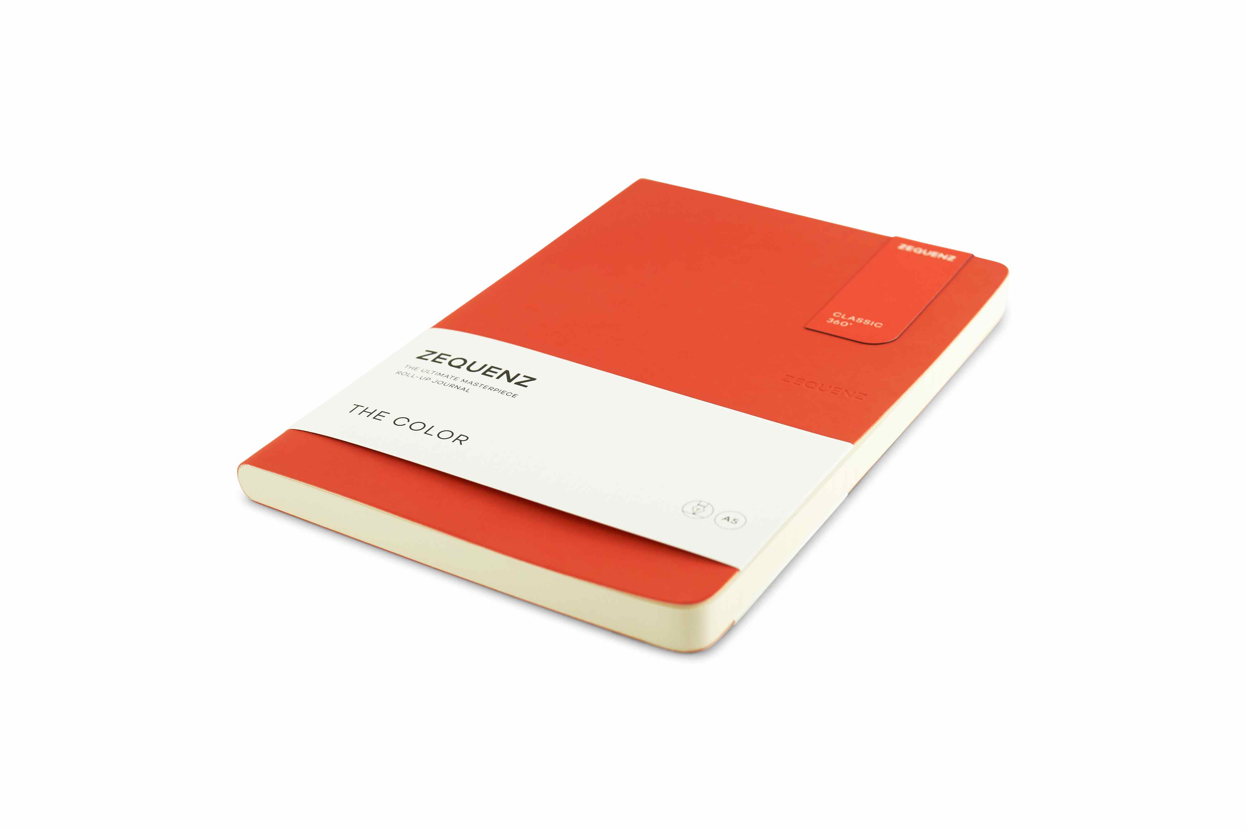 Zequenz The Color Notizbuch A5 Grenadier Orange