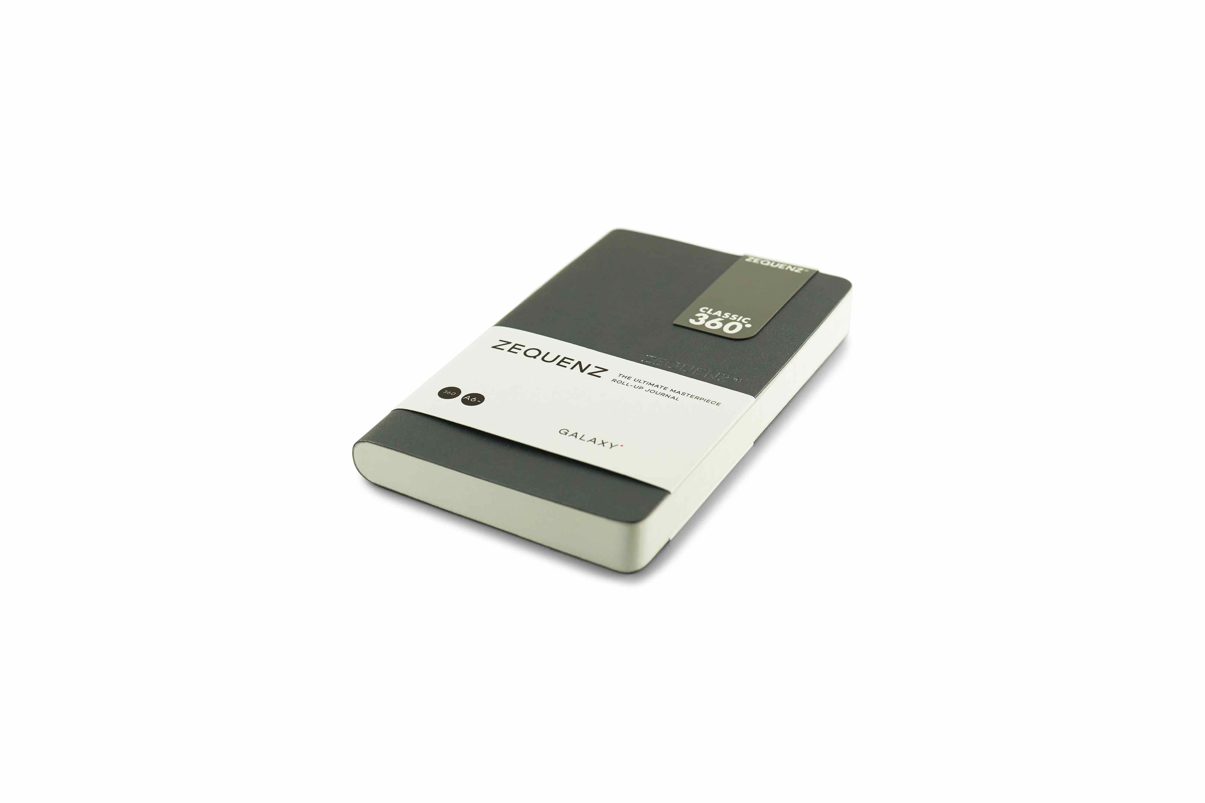 Zequenz Galaxy 360 Notizbuch A6- Anthrazit 9x14 cm
