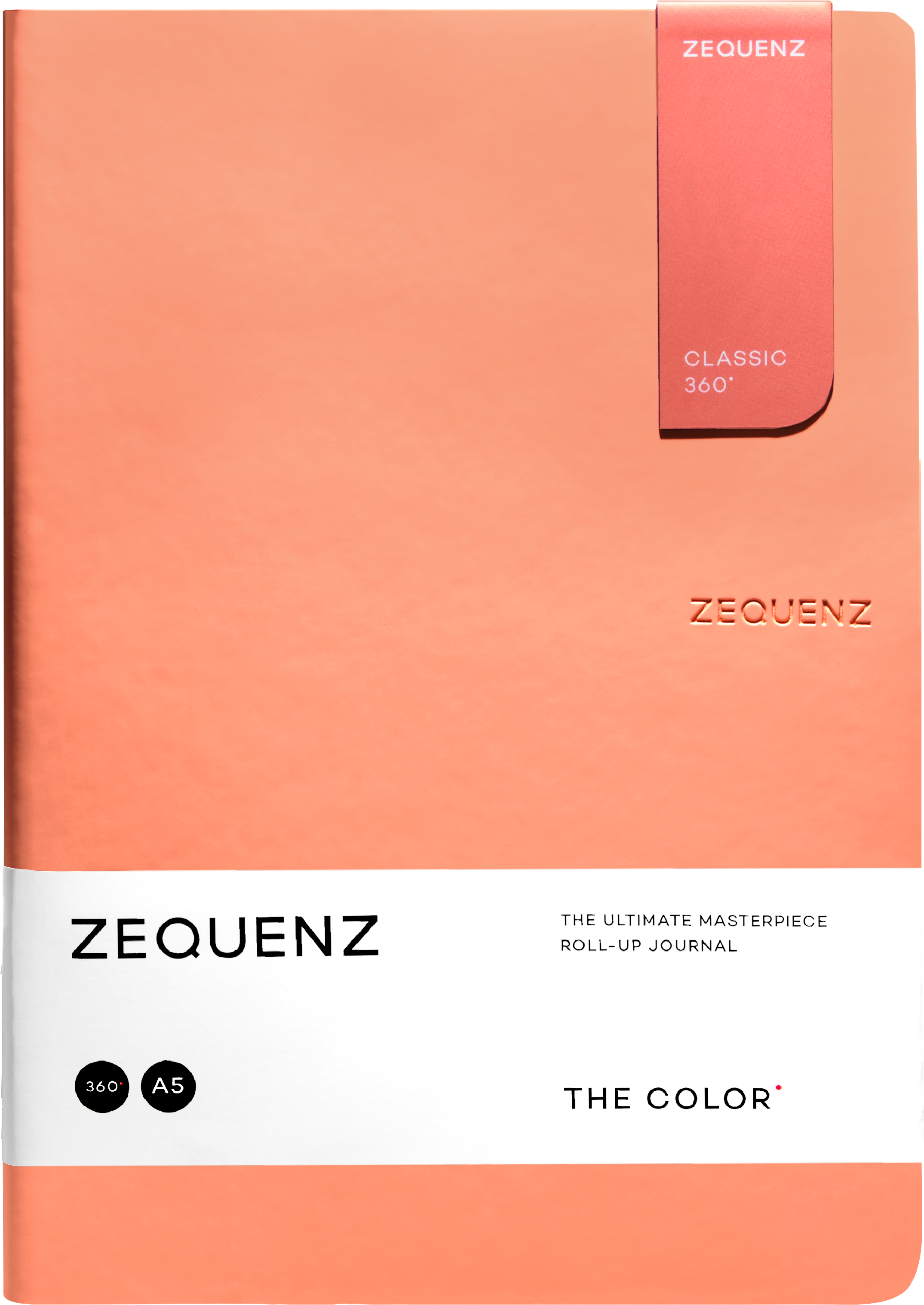 Zequenz The Color Notizbuch A5 Pfirsich | Blank