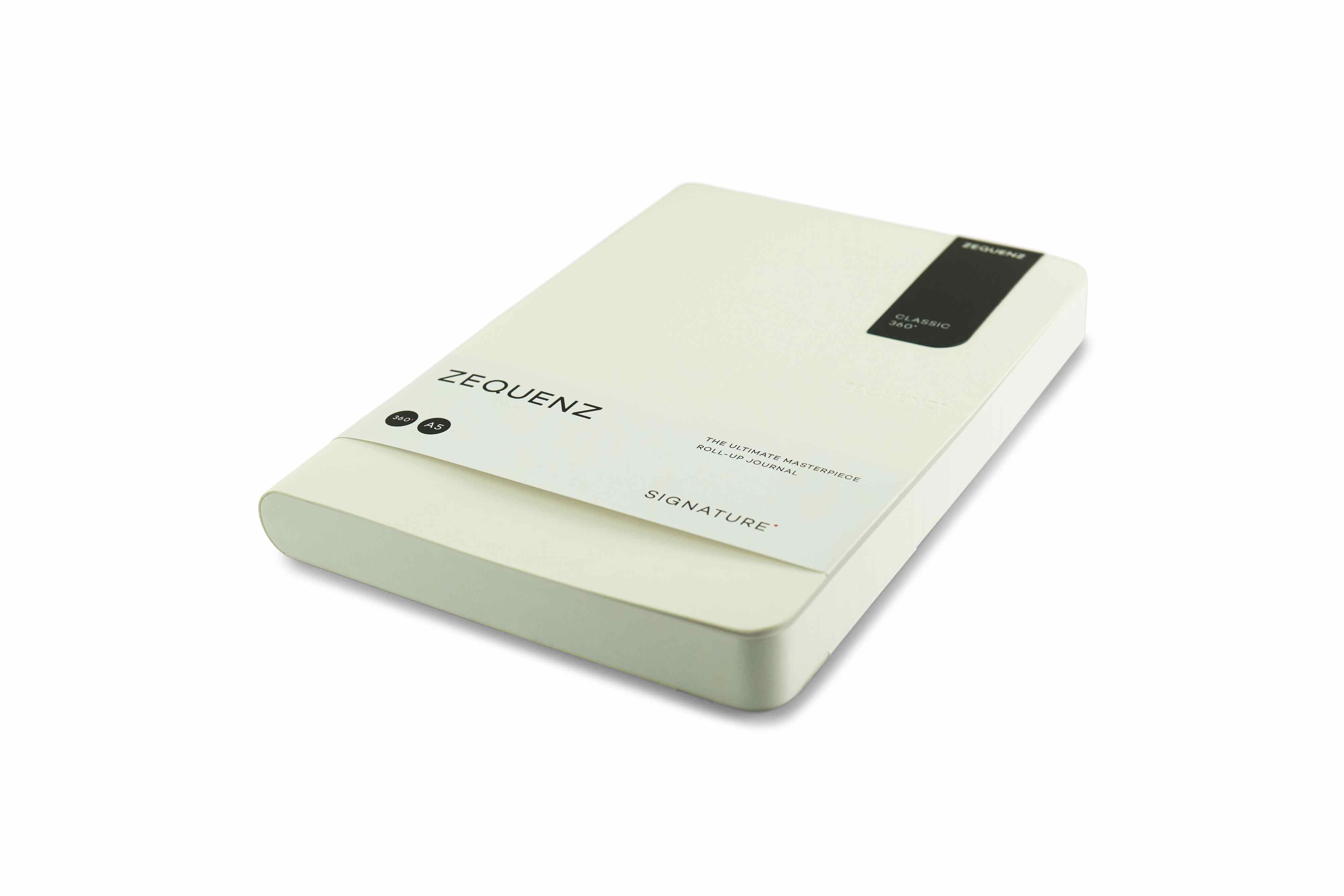 Zequenz Signature Classic 360 Notizbuch A5 Weiß | Kariert