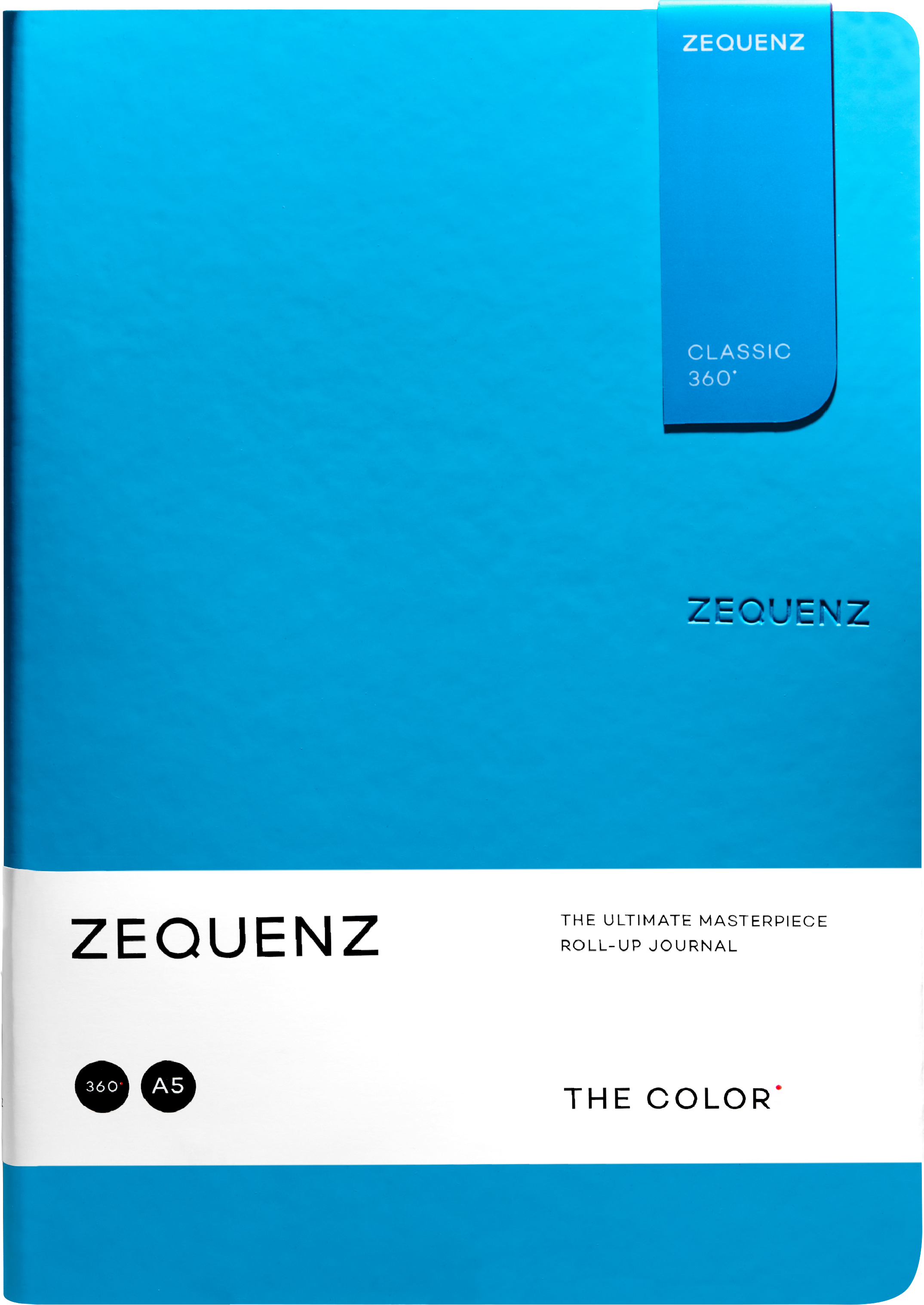 Zequenz The Color Notizbuch A5 Ozean Blau | Liniert