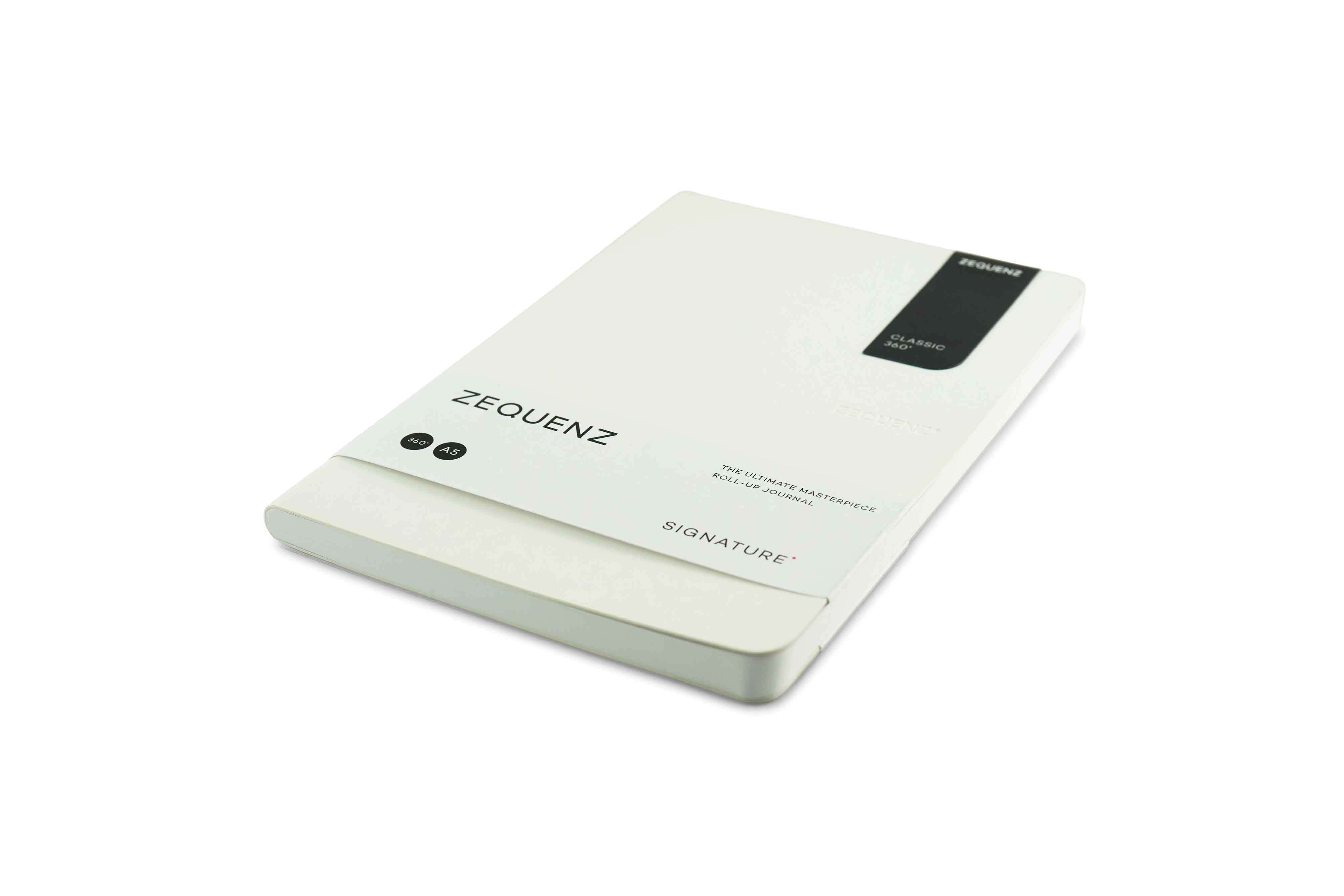 Zequenz Signature Lite 360 Notizbuch A5 Weiß | Liniert