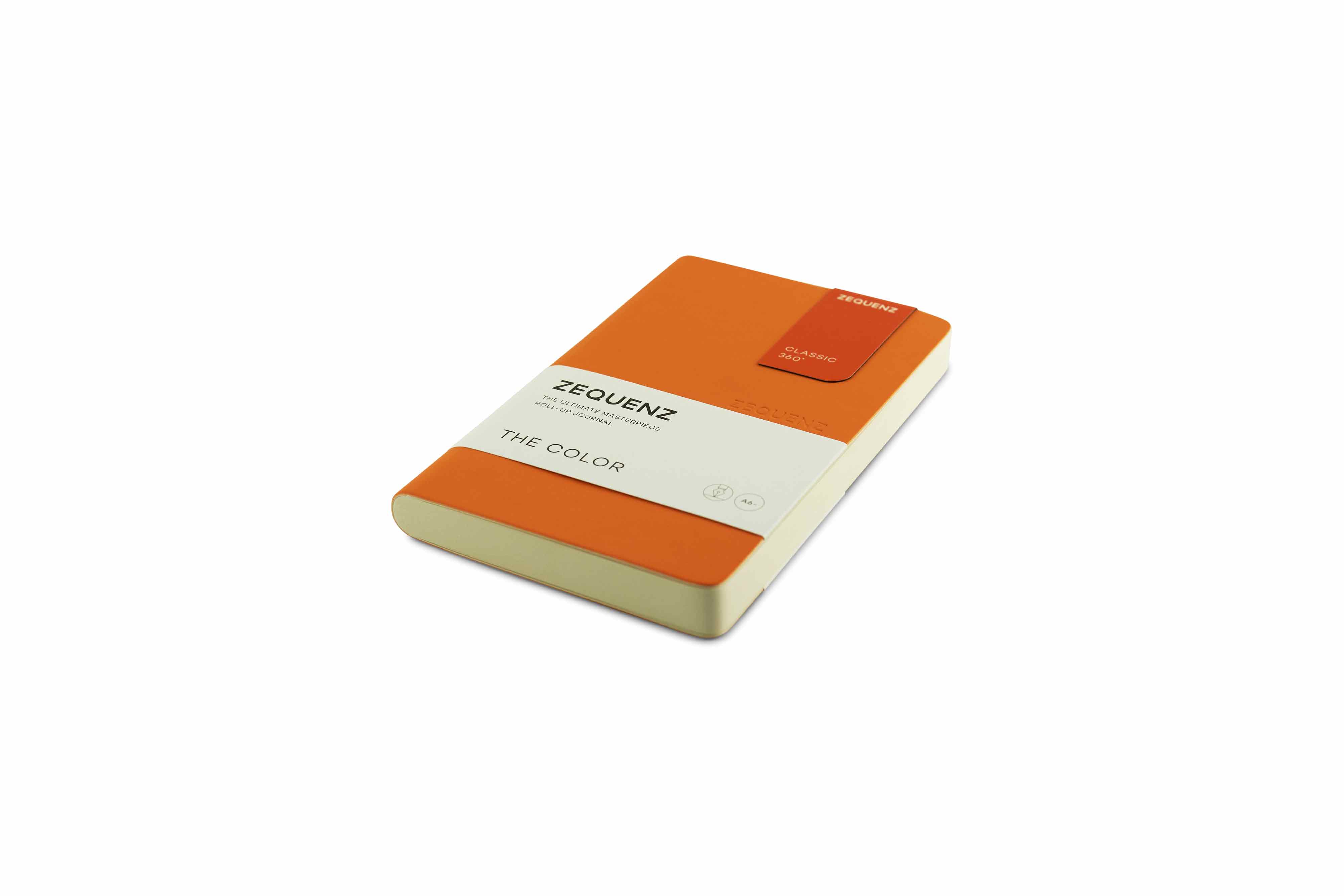 Zequenz The Color Notizbuch A6- Aprikosen Orange | Gepunktet