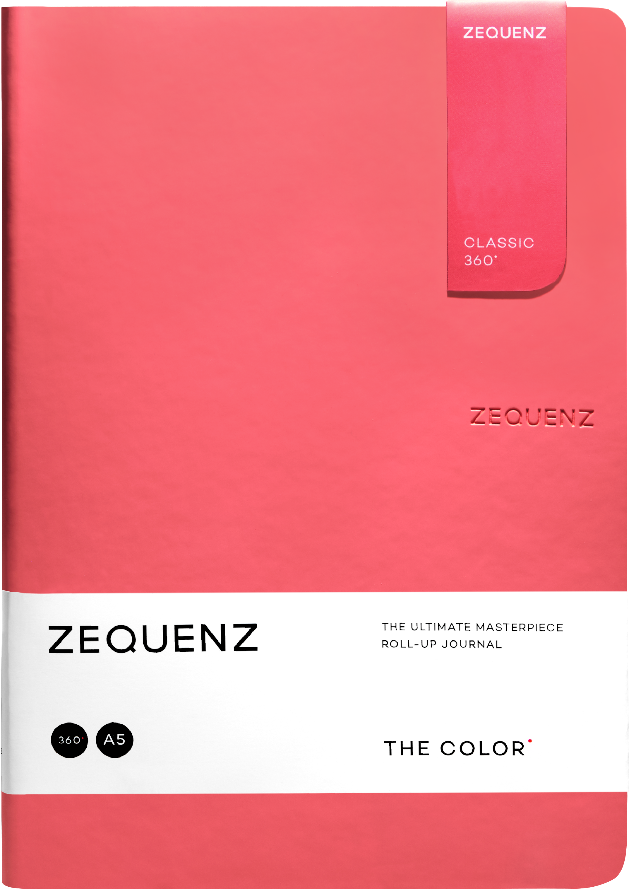 Zequenz The Color Notizbuch A5 Korall | Gepunktet