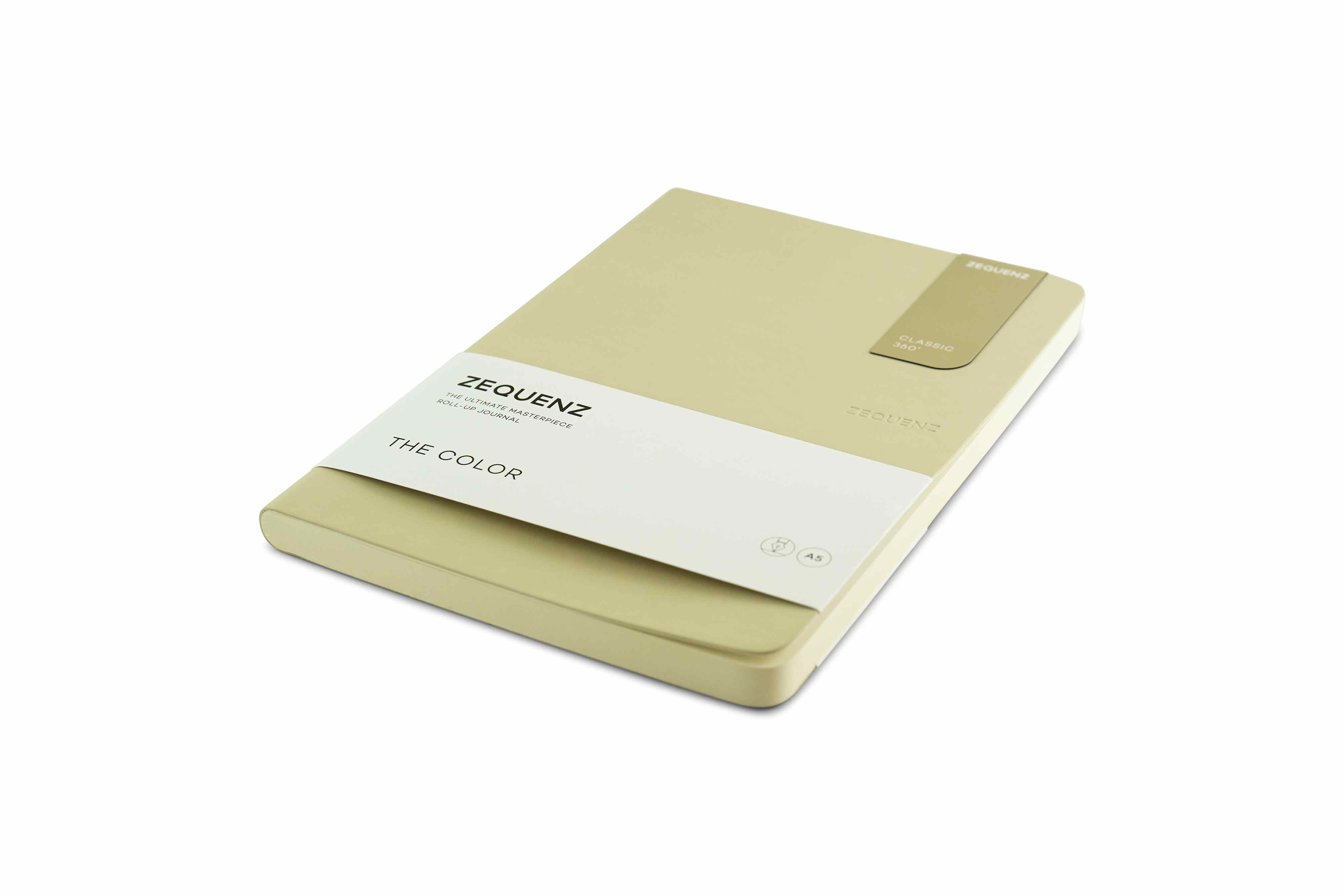 Zequenz The Color Notizbuch A5 Beige Braun | Kariert