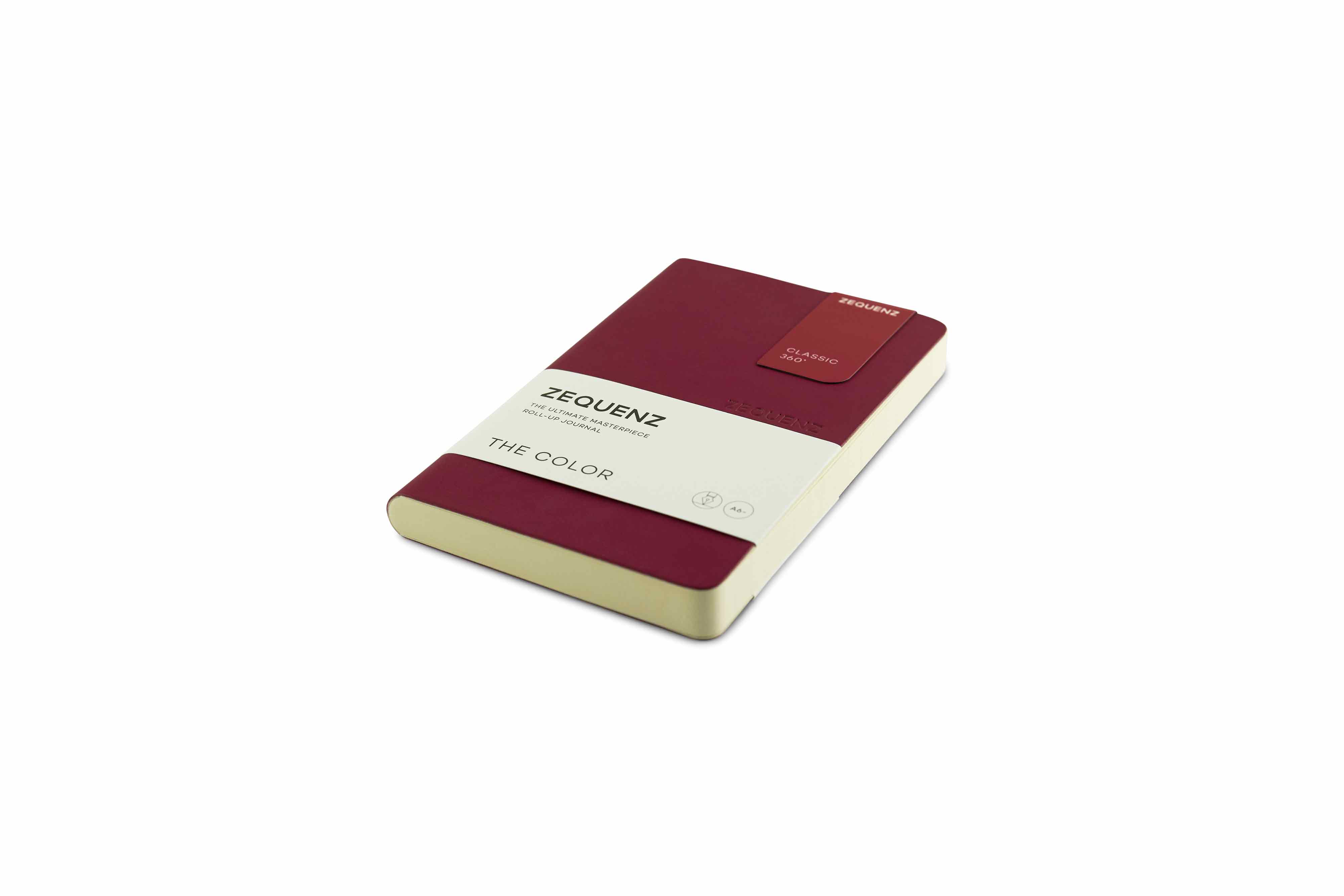 Zequenz The Color Notizbuch A6- Beeren Bordeaux | Gepunktet
