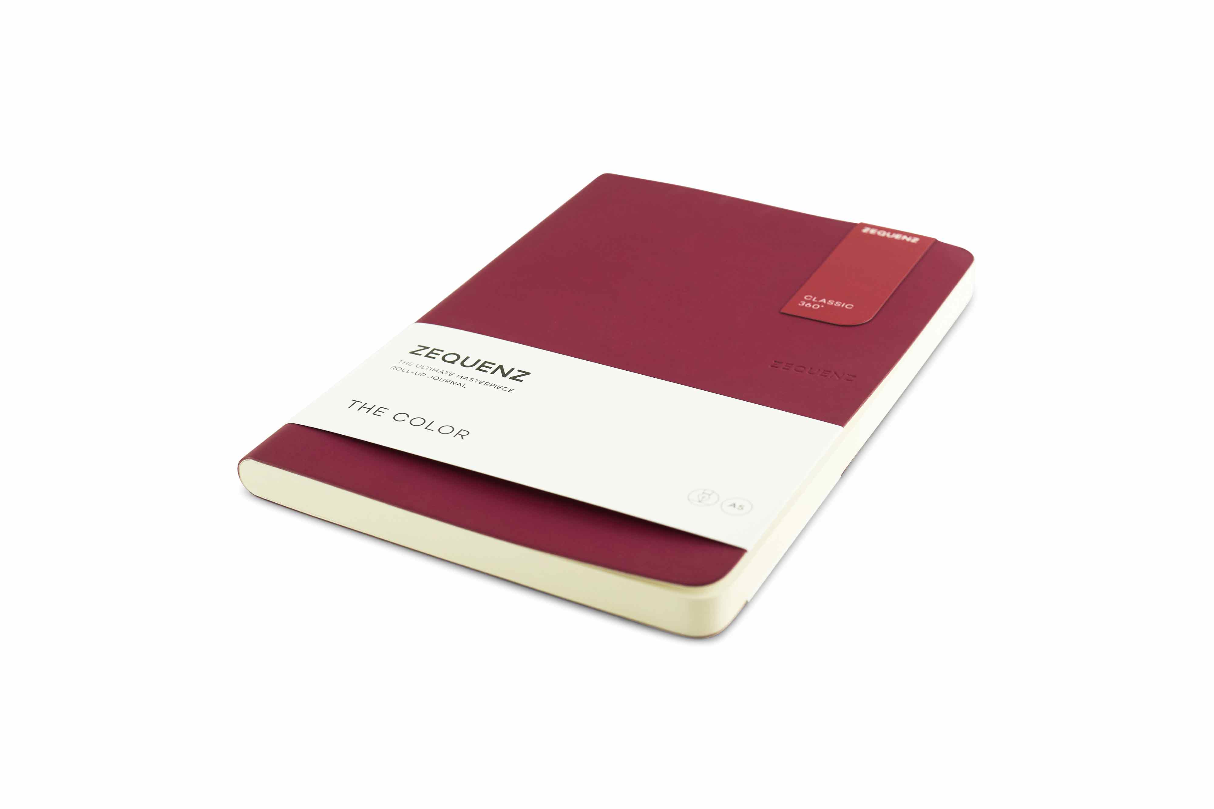 Zequenz The Color Notizbuch A5 Beeren Bordeaux