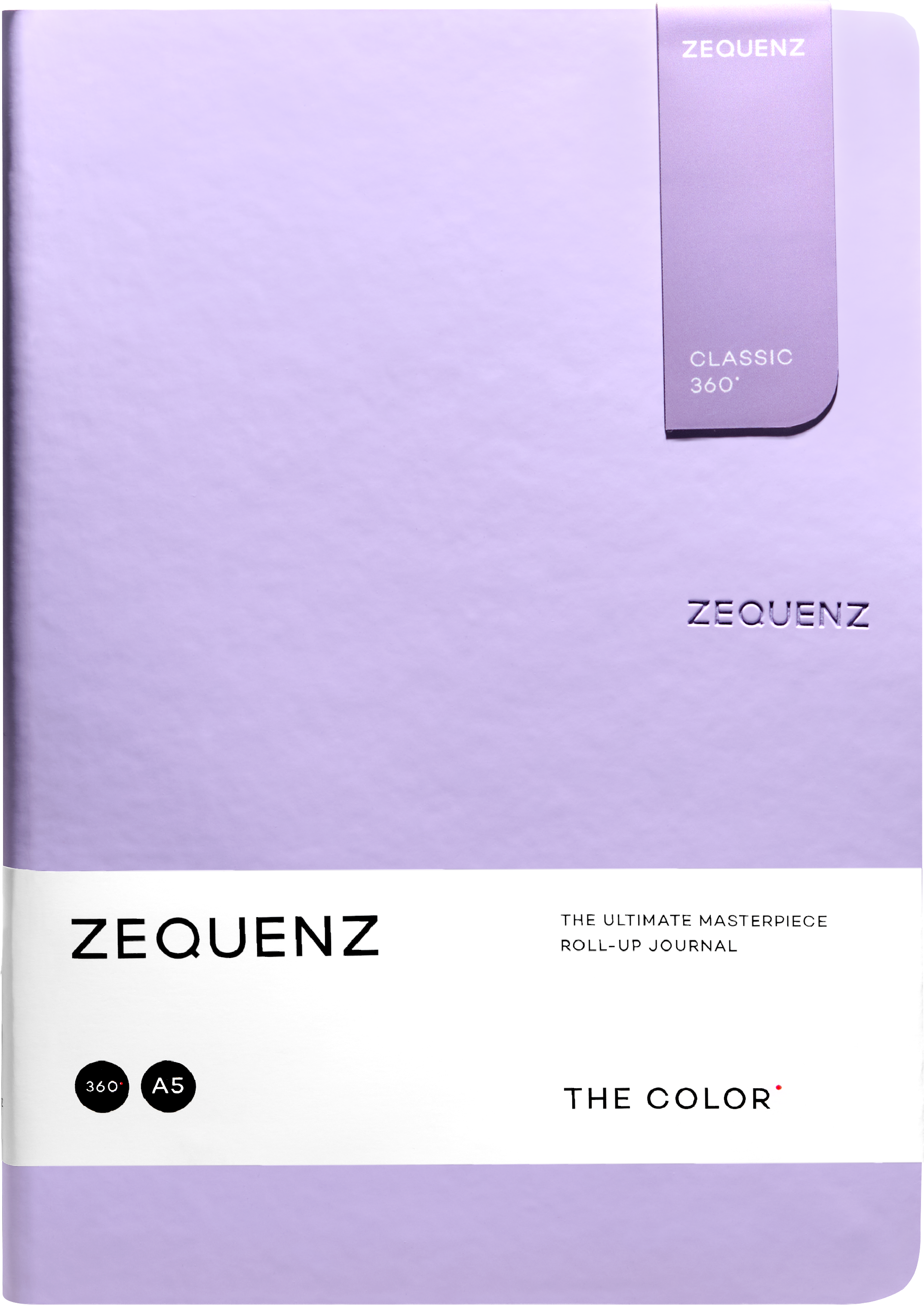 Zequenz The Color Notizbuch A5 Lavendel | Liniert