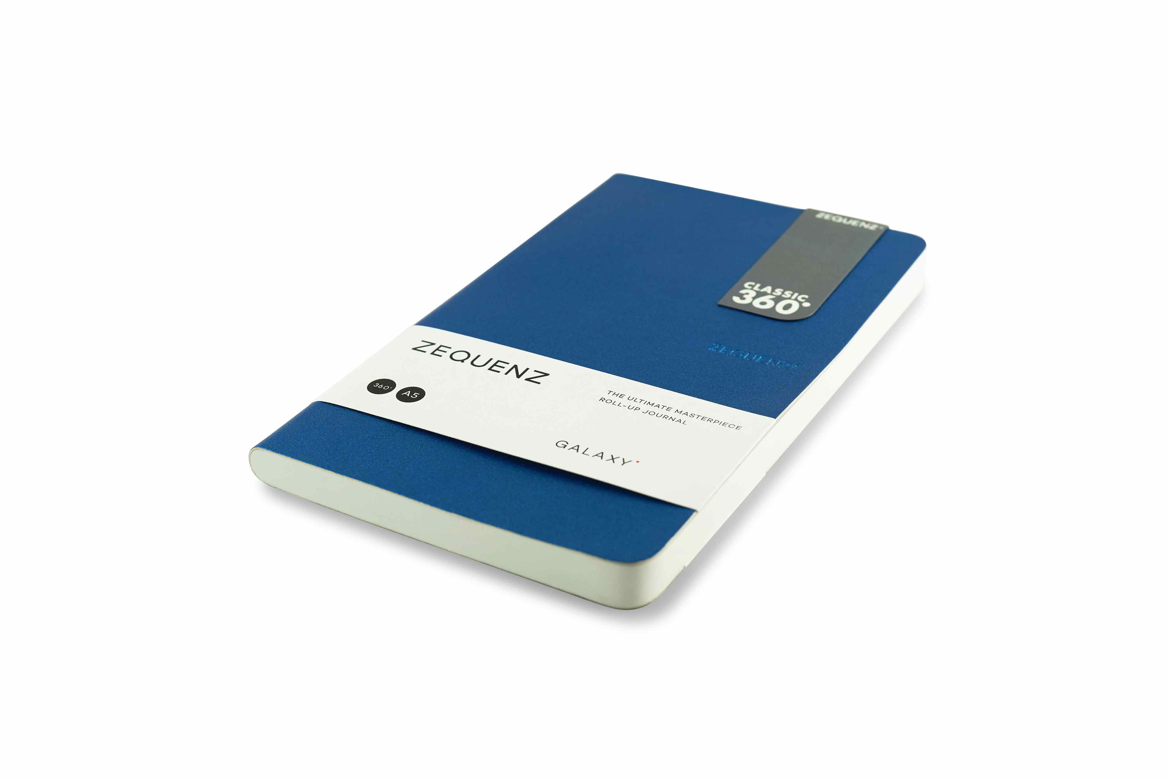 Zequenz Galaxy 360 Notizbuch A5 Slim Blau 13x21 cm